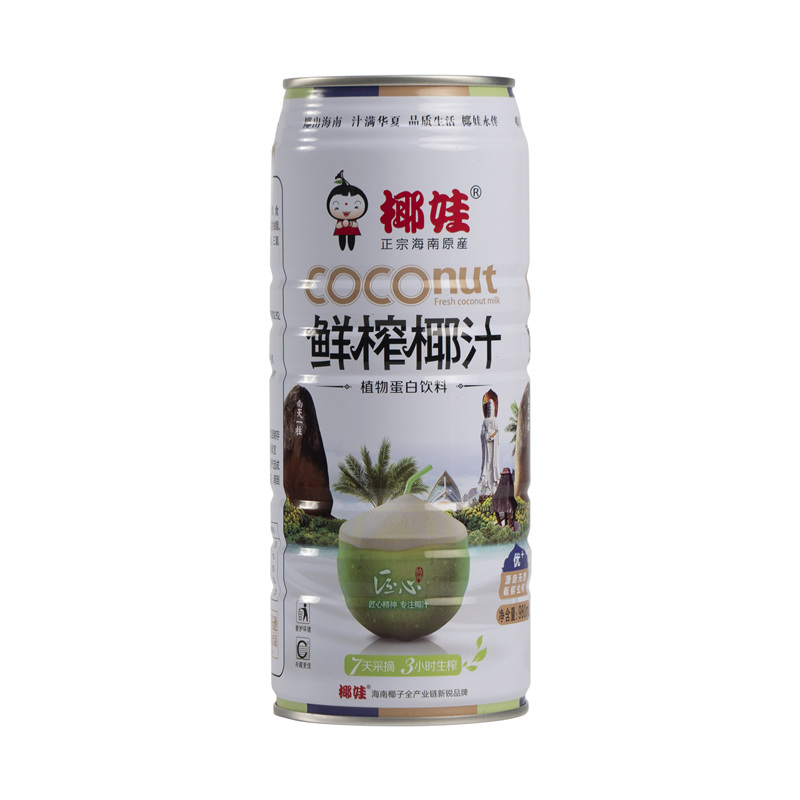 椰娃白标980mLx6铁罐