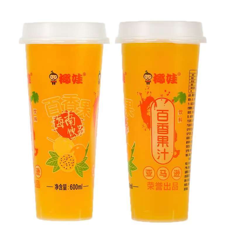 椰娃百香果汁600ml